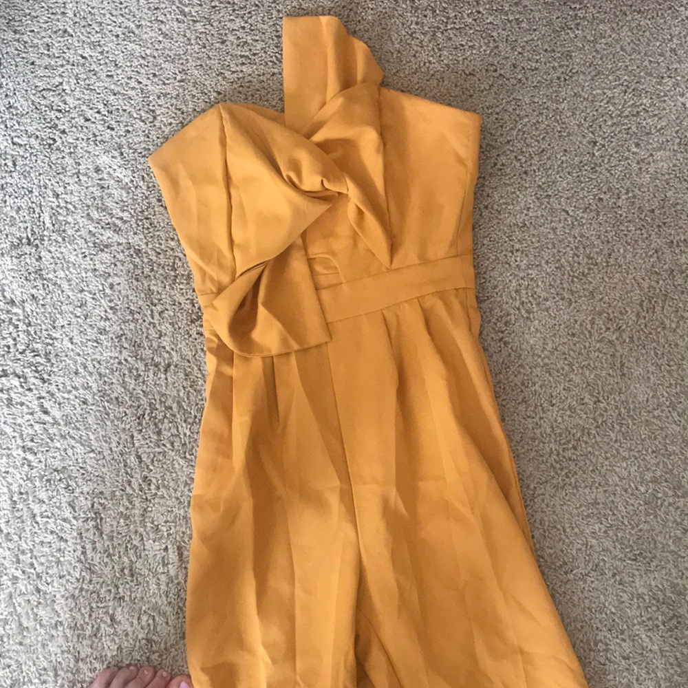 NWT Yellow Jumpsuit
